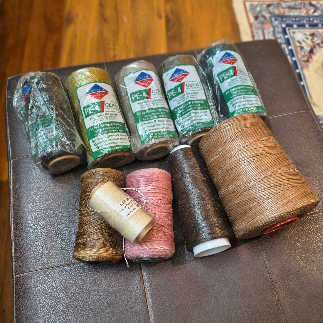 Waxed macrame threads ranked