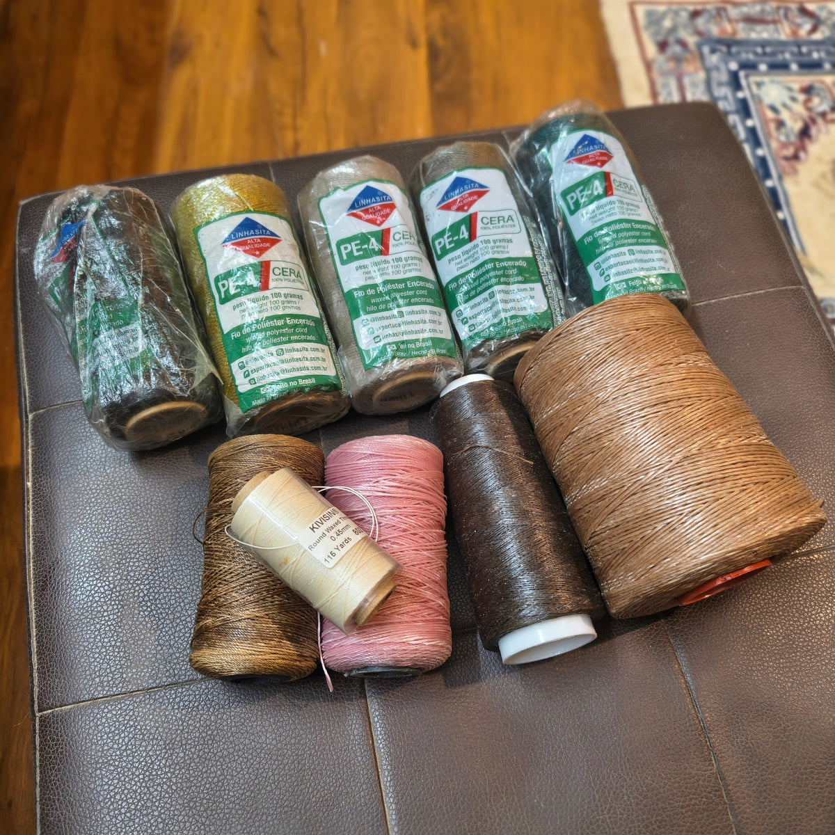 Waxed macrame threads ranked