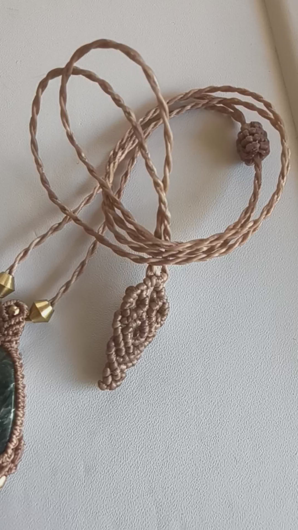 Kore Seraphinite Drop Pendant