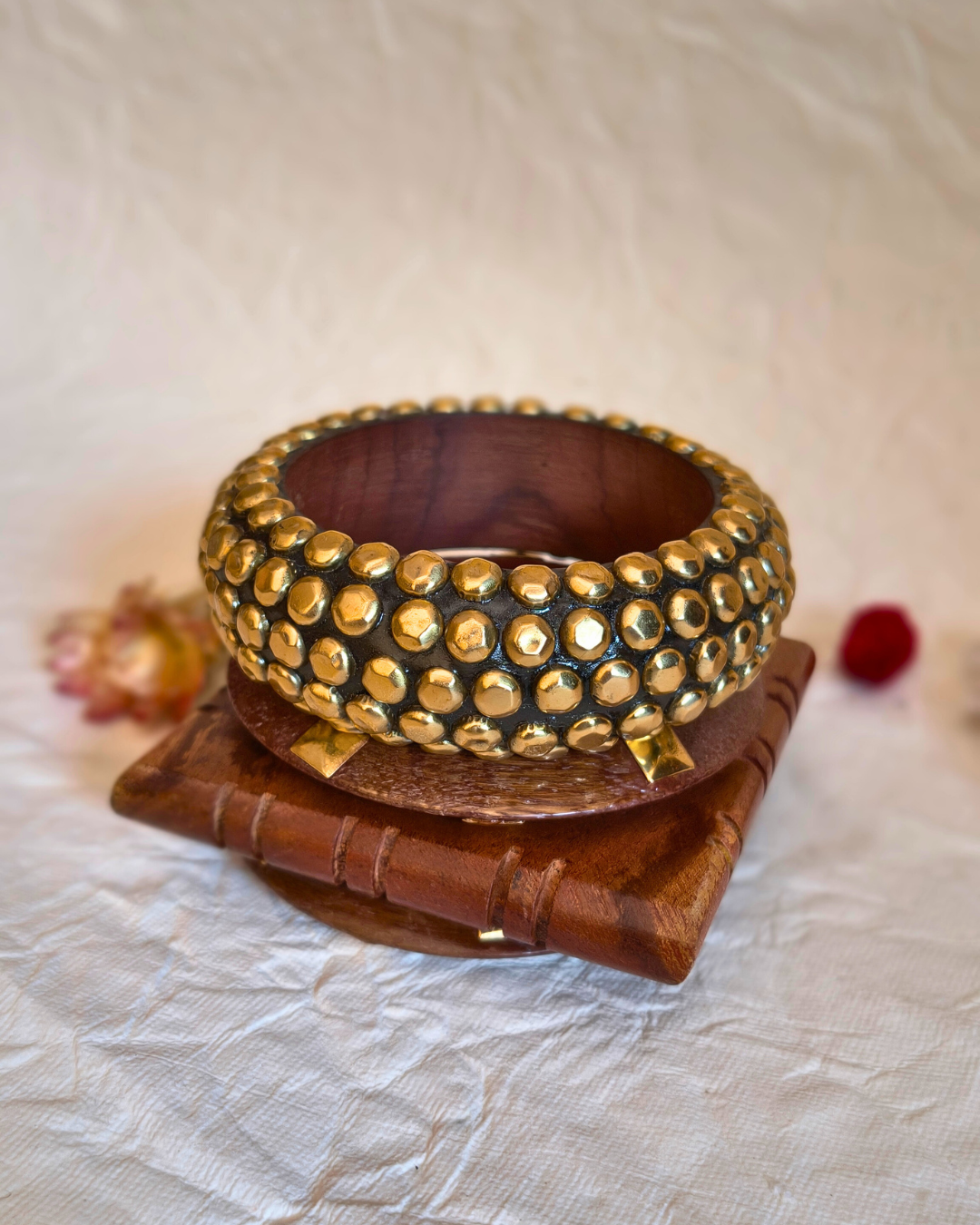 Earth Muse Wooden Bangle Set